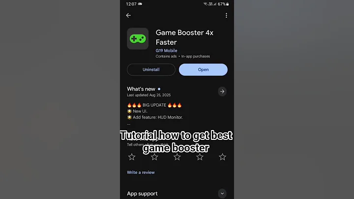 best game booster #tutorial #gaming #booster #gamebooster #viral