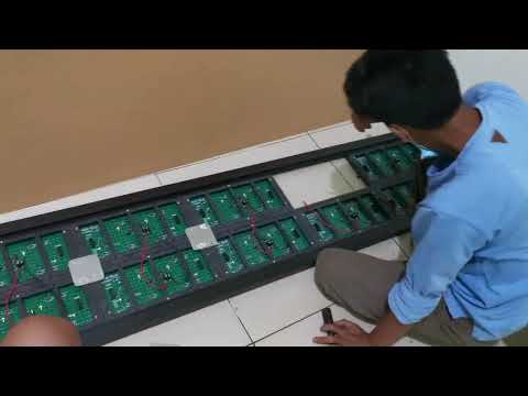 Dokumentasi produksi Signed Display