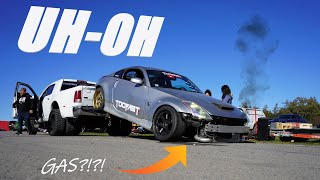 Drifting in fuzzy helmets!!! **UH-OH** Hallowbash 2020