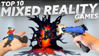 Top 10 Mixed Reality Games You Need to Try on Quest 3 &amp; 3s!