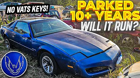 Will it Run And Drive??? 1991 Pontiac Firebird parked for 10 +years No VATS keys
