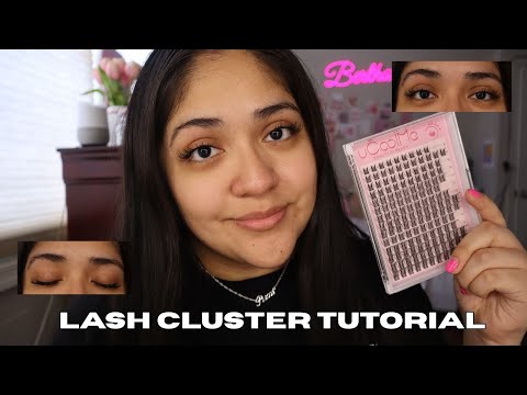 LASH CLUSTER TUTORIAL WITH UCOOLME LASHES