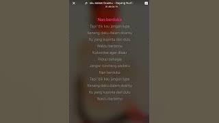 Dayang Nurfaizah - Kenang Daku Dalam Doamu (Karaoke)