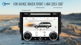 AC Panel For Land Rover Range Rover Sport L494 Climate Control Upgrade | 10.1" | 2013-2017
