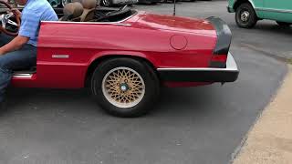 1988 Alfa Romeo Spider Start Up