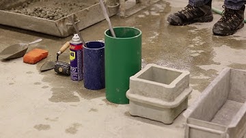 Preparing Standard  Concrete Samples