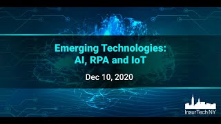 Emerging Technologist: AI, IoT and RPA Profile