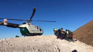Rescate en el Teide - Guardia Civil Tenerife - Haciendo fácil lo difícil