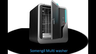 Somengil Washing system, stainless steel buggies