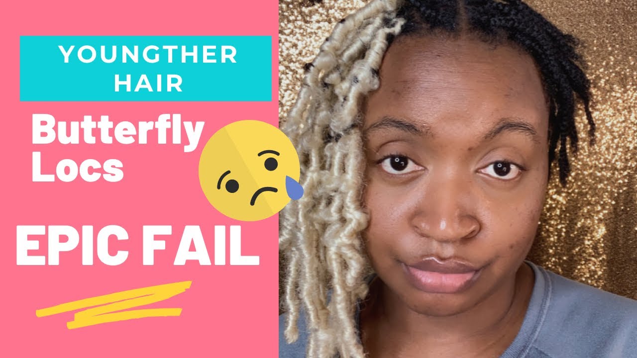 ️EPIC FAIL ️ PREMADE CROCHET BUTTERFLY LOCS YOUNGTHER HAIR LOOPS