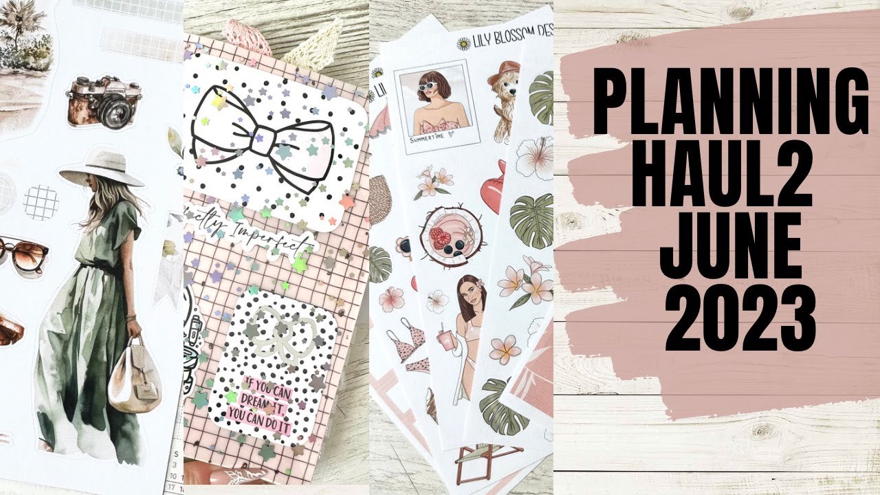Planning haul || Planner stickers