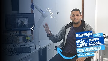 Teleoperação - usando visão computacional para movimentar braço robótico. TCC Pedro