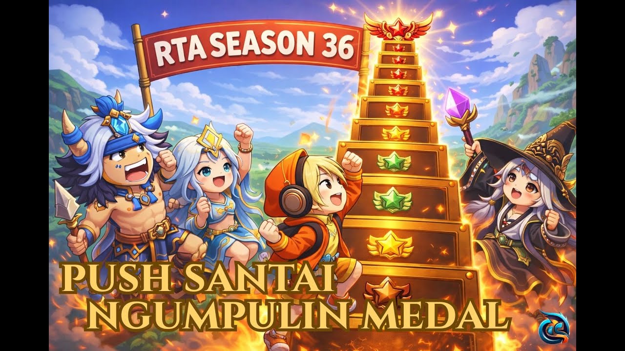 [LIVE] SUMMONERS WAR - PUSH SANTAI NGUMPULIN MEDAL