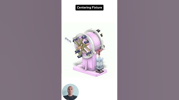 Centering FIxture #shorts #engineering #mechanical #working #solidworks