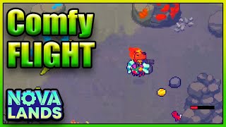 How To Get the Comfy Flight Secret Achievement in Nova Lands Net Worth
