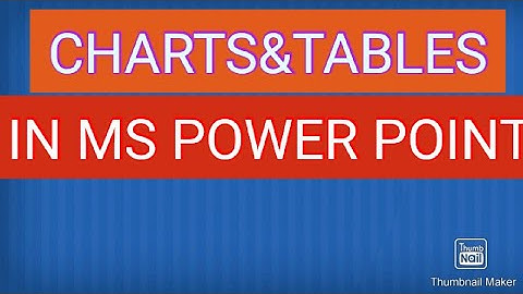 TABLES,CHARTS  INSERTION IN POWERPOINT #APPSC #APPSCCPT #CPTFORPSGRADEV&VRO #TSPSC