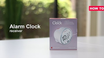 Alarm Clock Receiver with adjustable volume and tone - How To Use
