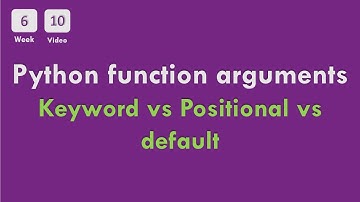 [6-10] CS50x In Arabic - Python function arguments ( Positional vs Keyword  vs Default)