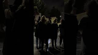 Belfast protest outside proposed site for hostel