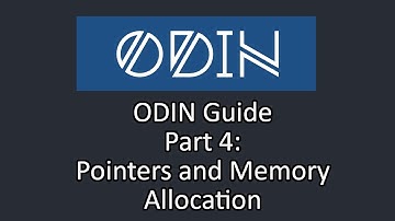 Odin Language Guide - Part 4: Pointers and Memory allocation