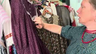 видео: Русский народный костюм. Городское платье. Традиции пошива. Рассказывает Светлана Громова.  г.Луга картинка: Русский народный костюм. Городское платье. Традиции пошива. Рассказывает Светлана Громова.  г.Луга