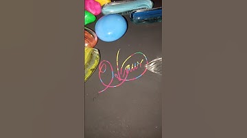 Spencerian Penmanship Letter H Satisfying Calligraphy #shorts