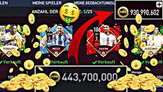 Halbes Team verkauft Dadurch über 900 Millionen Coins?? FIFA Mobile 22 [Deutsch] [German]