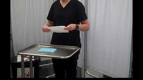 Prepare a Sterile Field