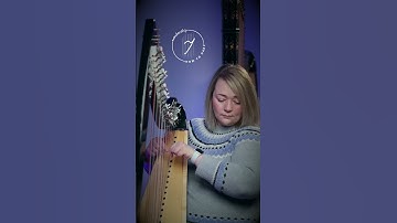 In the Bleak Midwinter for Beginner Harpists #howtoharp #harpcover #harpmusic #harpcovers #harp