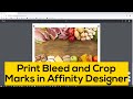 Print Bleed and Crop Marks in Affinity Designer