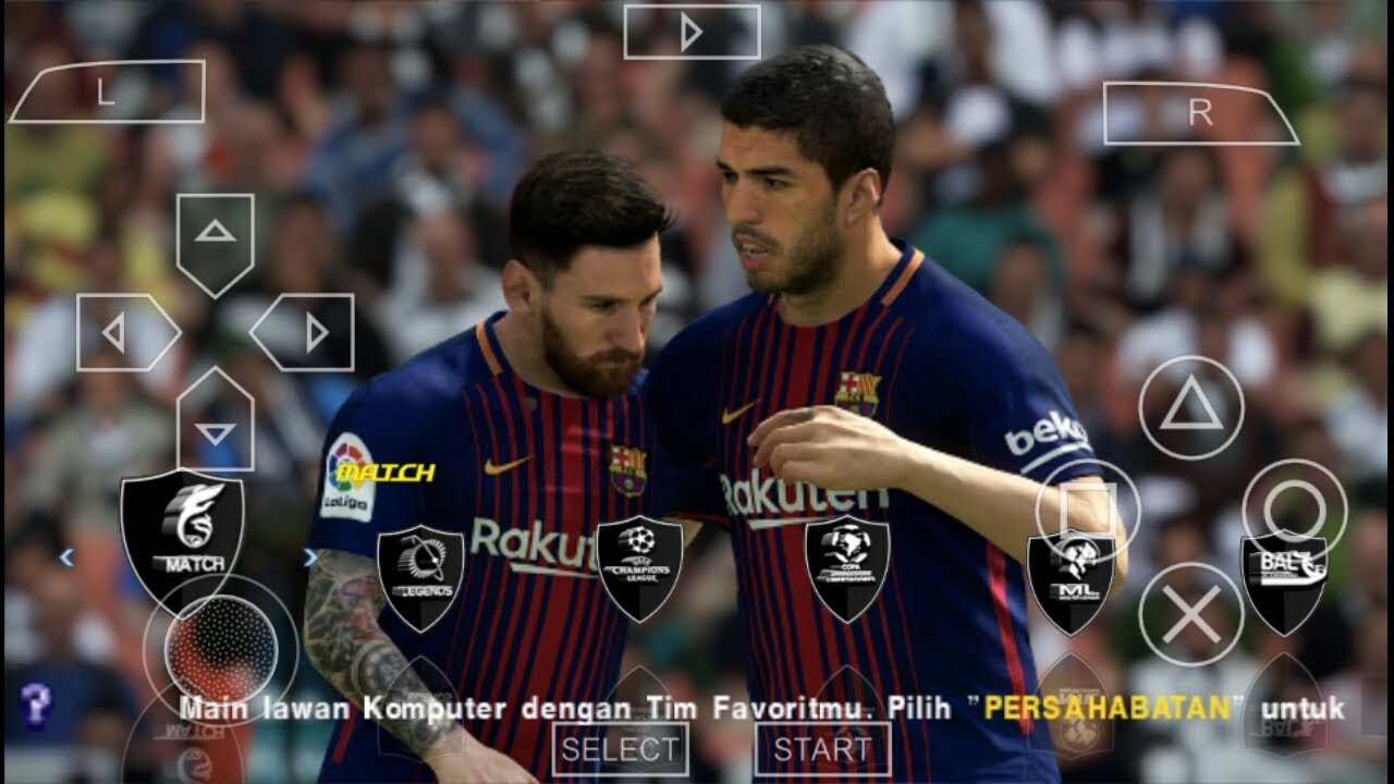 PES 2019 PARA PPSSPP/PSP TEXTURE SPECIAL BARCA HD FOR ...