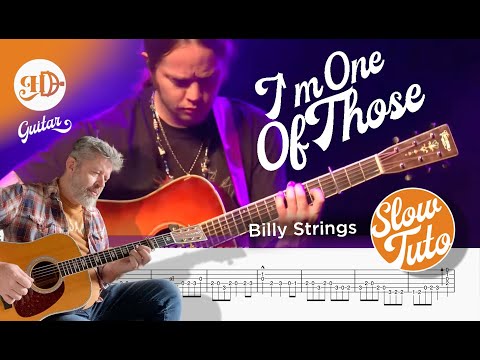 Hugh D Guitar – Billy Strings • I’m One of Those 🟧 SLOW TUTO + FREE TAB