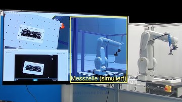 Battenberg ROBOTIC Messrobotic - virtuelle Roboterprogrammierung zur Messung von Fahrzeug Interior