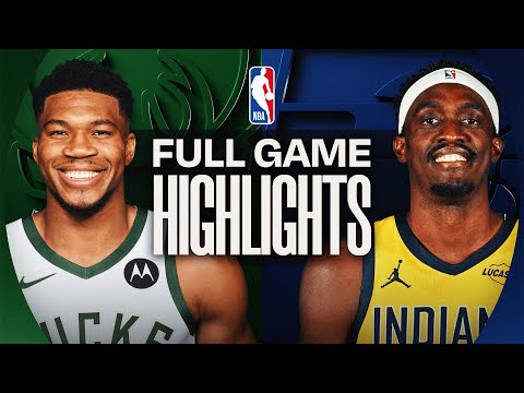 BUCKS at PACERS | FULL GAME HIGHLIGHTS | November 3, 2025