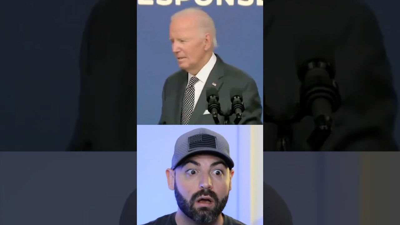 Angry Biden Storms Off Stage