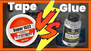 Difference Between Wig Tape & Glue Adhesives for Hair Systems