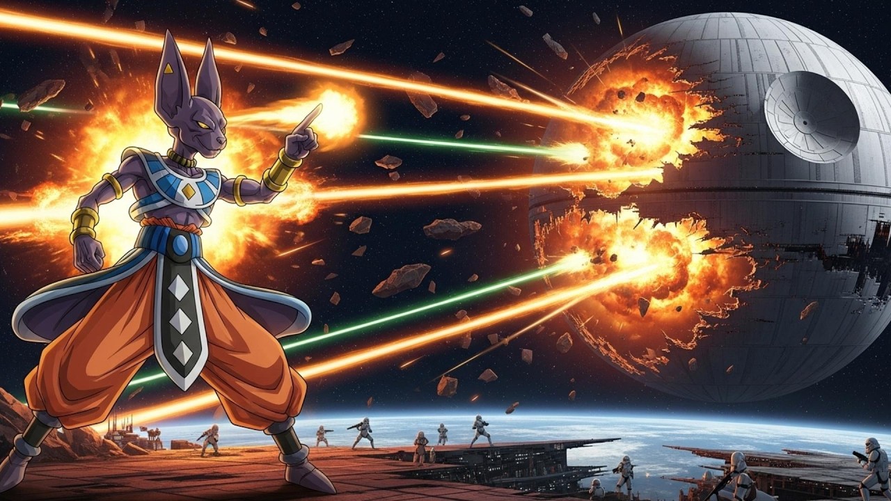 Beerus onto Star Wars Galaxy