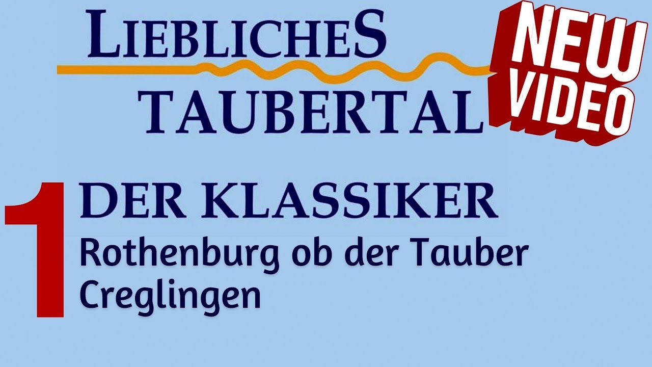 Liebliches Taubertal 💙 Rothenburg ob der Tauber - Creglingen | Panorama Radweg Teil 1️⃣   |