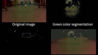 DeepSoccer image segmentation test
