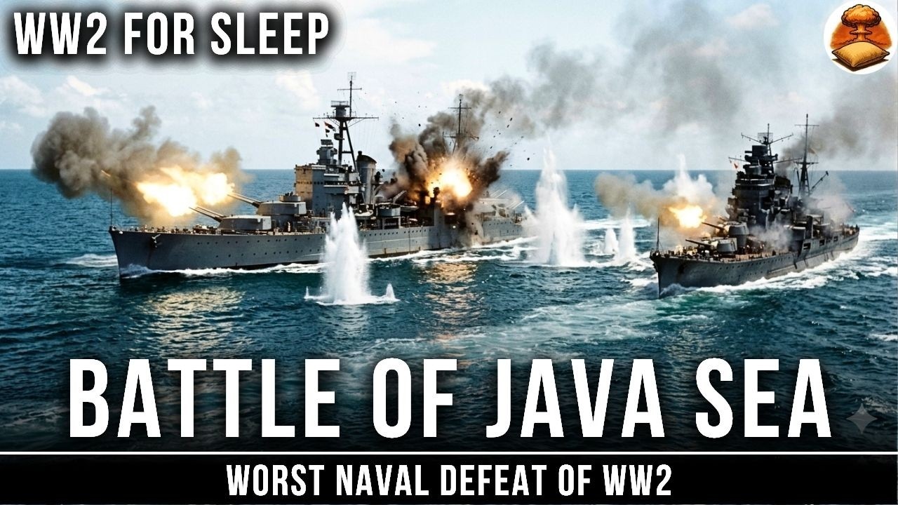 The Battle of the Java Sea – Allied Fleet Destroyed in One Night | WW2 ...