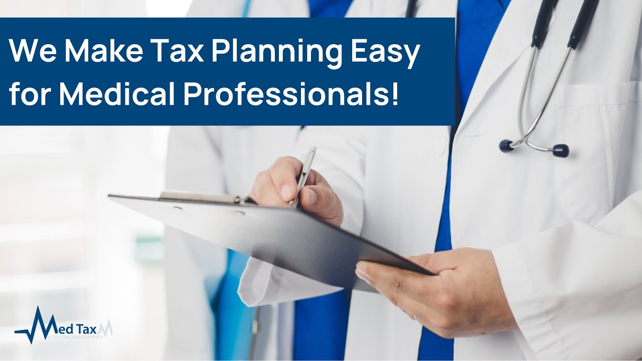 Tax Planning for Medical Professionals | MedTax.ca