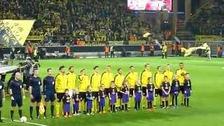 Borussia Dortmund vs. FK Qäbälä - 05.11.2015 - Signal-Iduna-Park - Europa League Einmarsch - LIVE !!