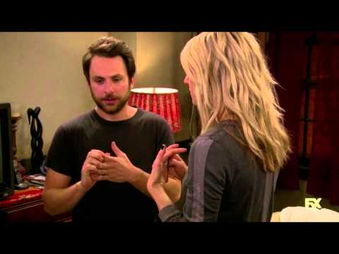 Charlie and Dee kiss (10x06)