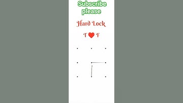 T ♥️ F #pattern lock style #mobilepattern  #viral #trending  #youtubeshots  #shortsvideo mobile...