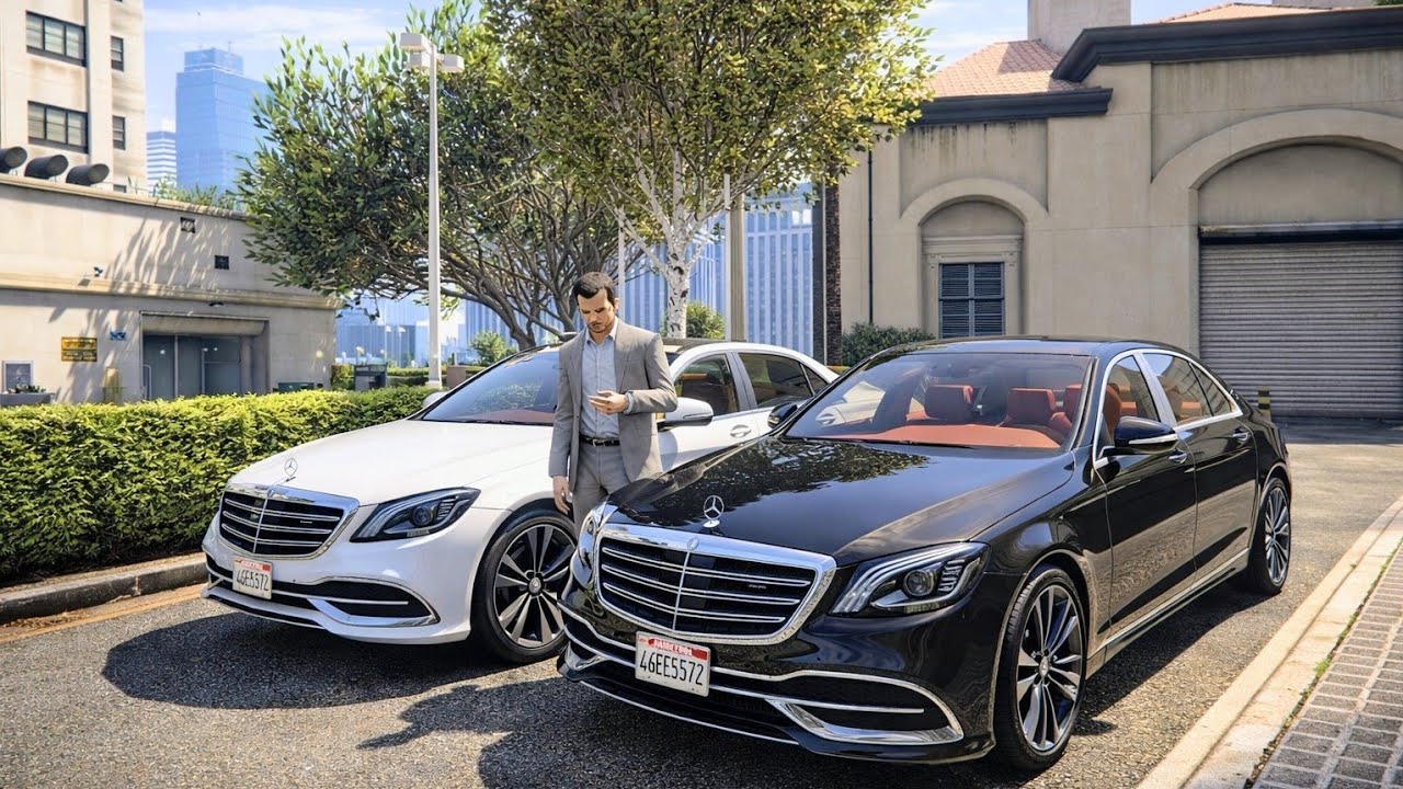 VIP CAB Driver | Mercedes S Class Maybach | GTA5