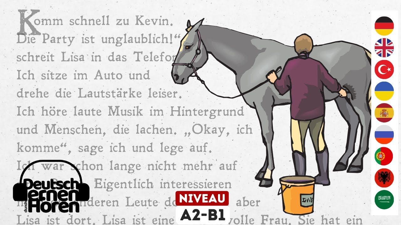 #676 Deutsch lernen mit Geschichten | Deutsch lernen durch Hören - A2-B1 - Learn German with stories