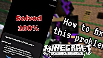 100% FIX! Minecraft PE Import Failed? Try THIS Before It’s Too Late! 😱