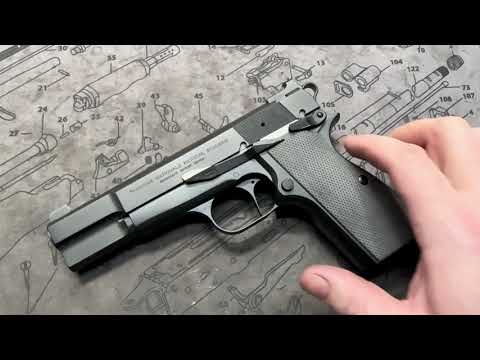 Browning Hi-Power Lightweight Black on Black