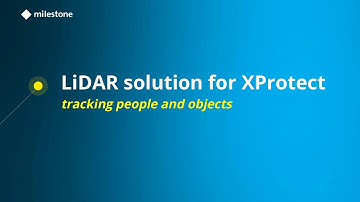 Introduction to LiDAR sensor for XProtect