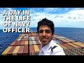 My Day Onboard A MEGA Cargo Ship As An Officer